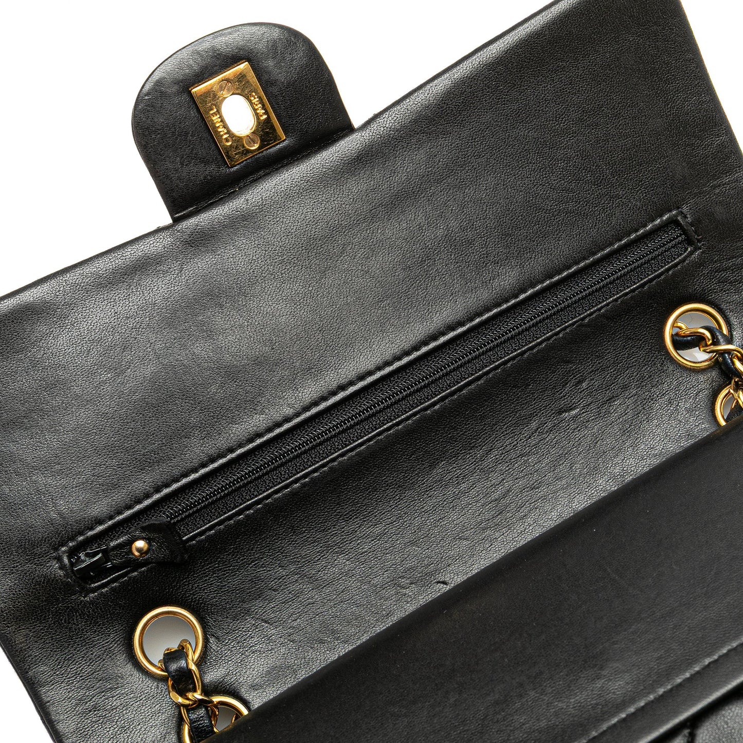 Chanel Medium Classic Lambskin Double Flap Black