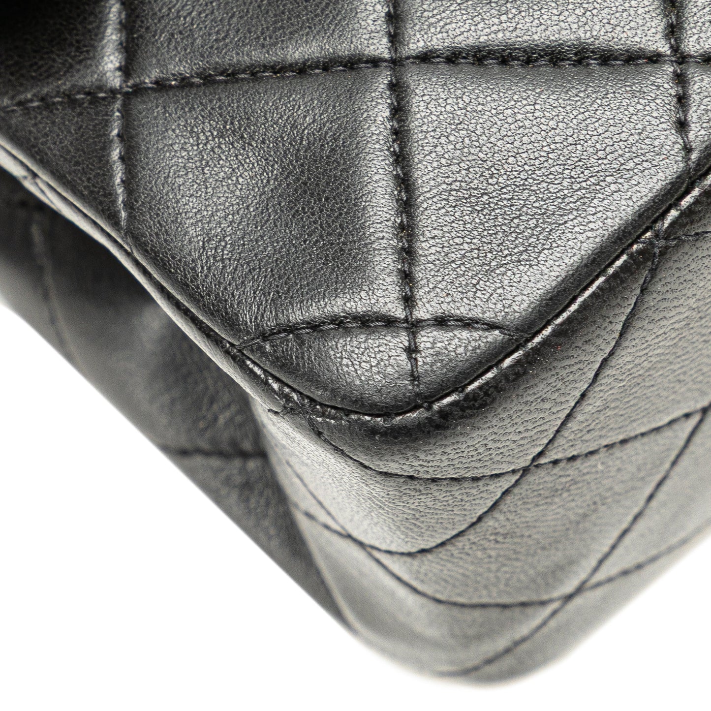 Chanel Medium Classic Lambskin Double Flap Black