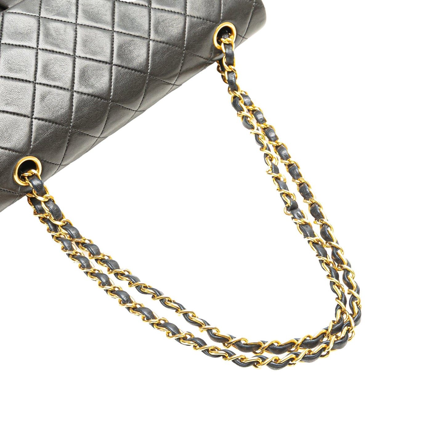 Chanel Medium Classic Lambskin Double Flap Black