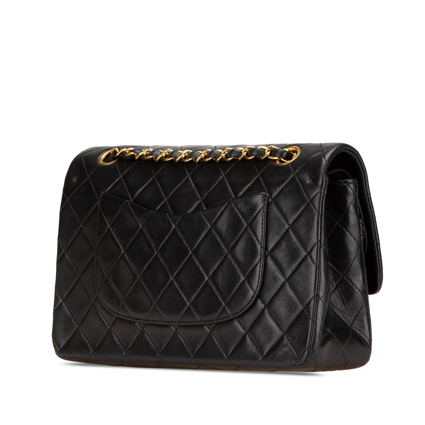 Chanel Medium Classic Lambskin Double Flap Black