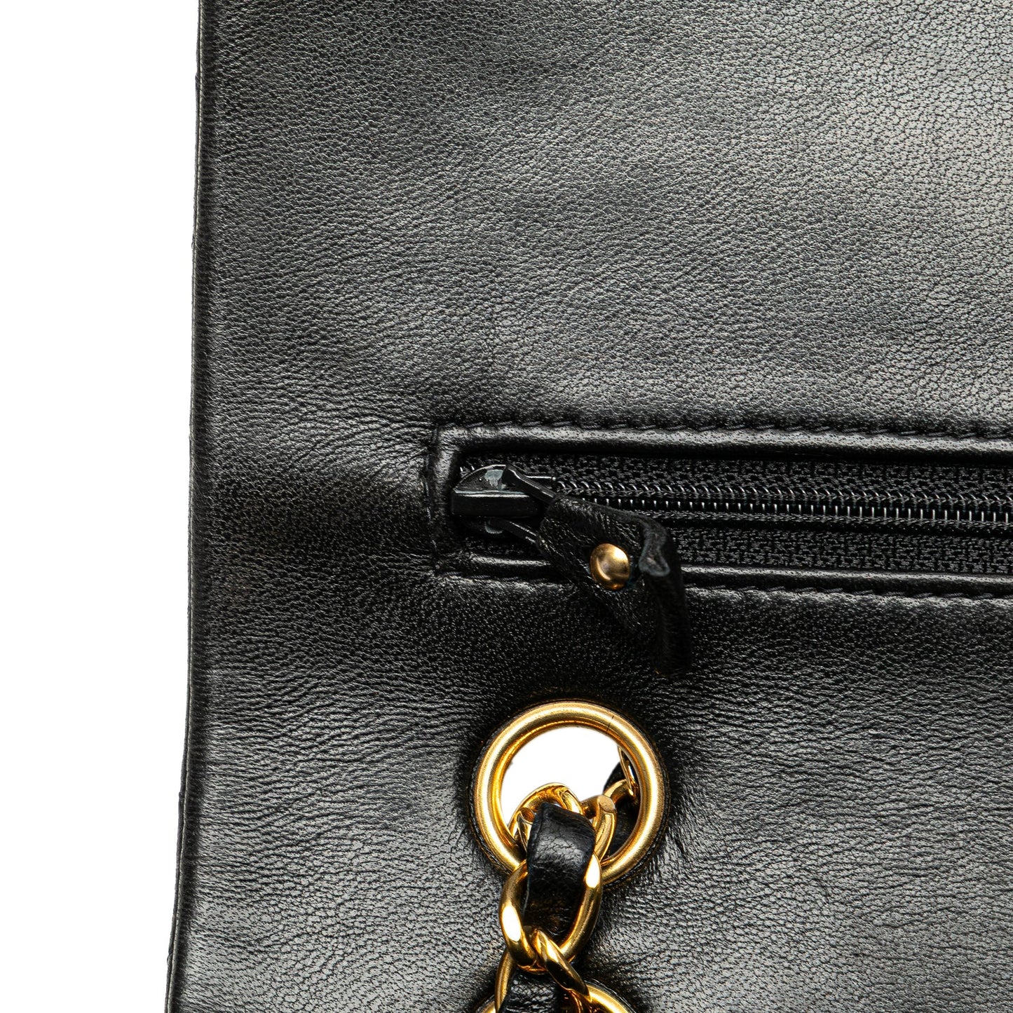 Chanel Medium Classic Lambskin Double Flap Black