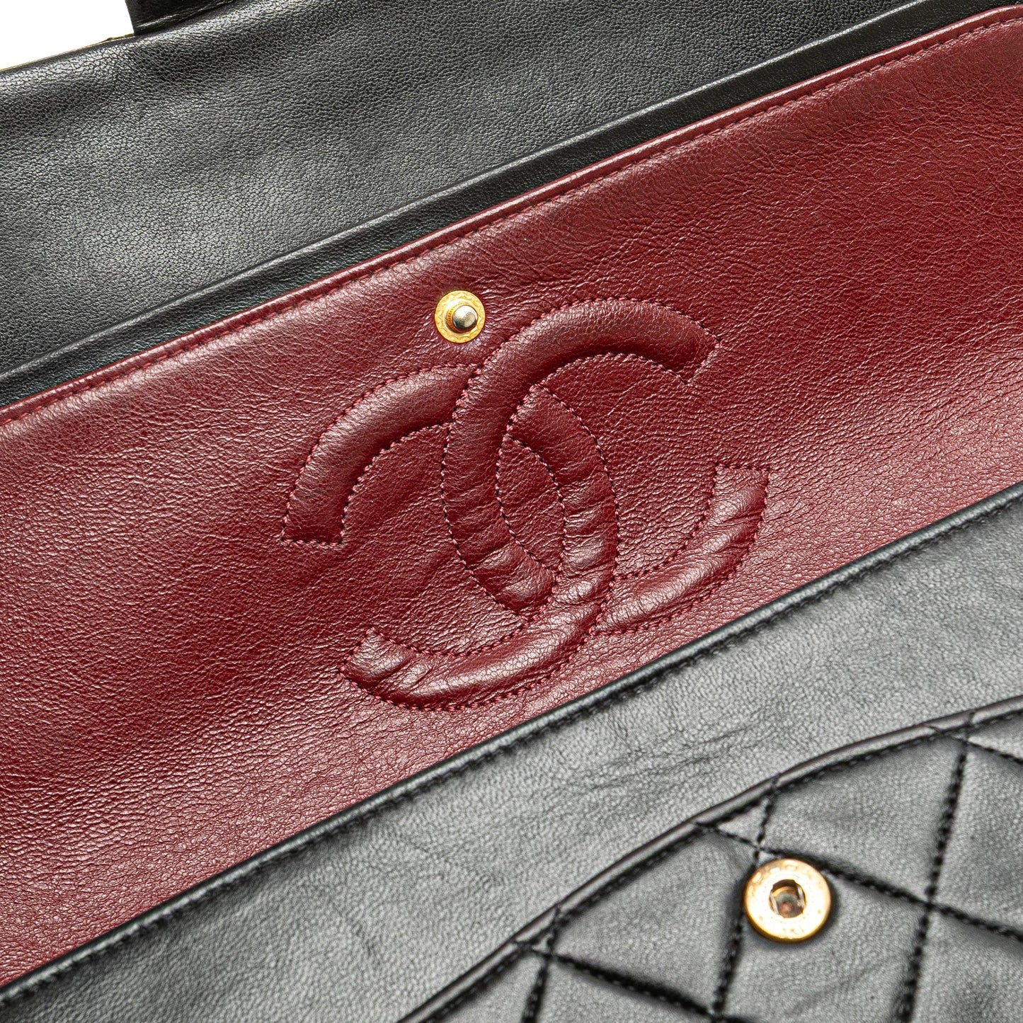 Chanel Medium Classic Lambskin Double Flap Black