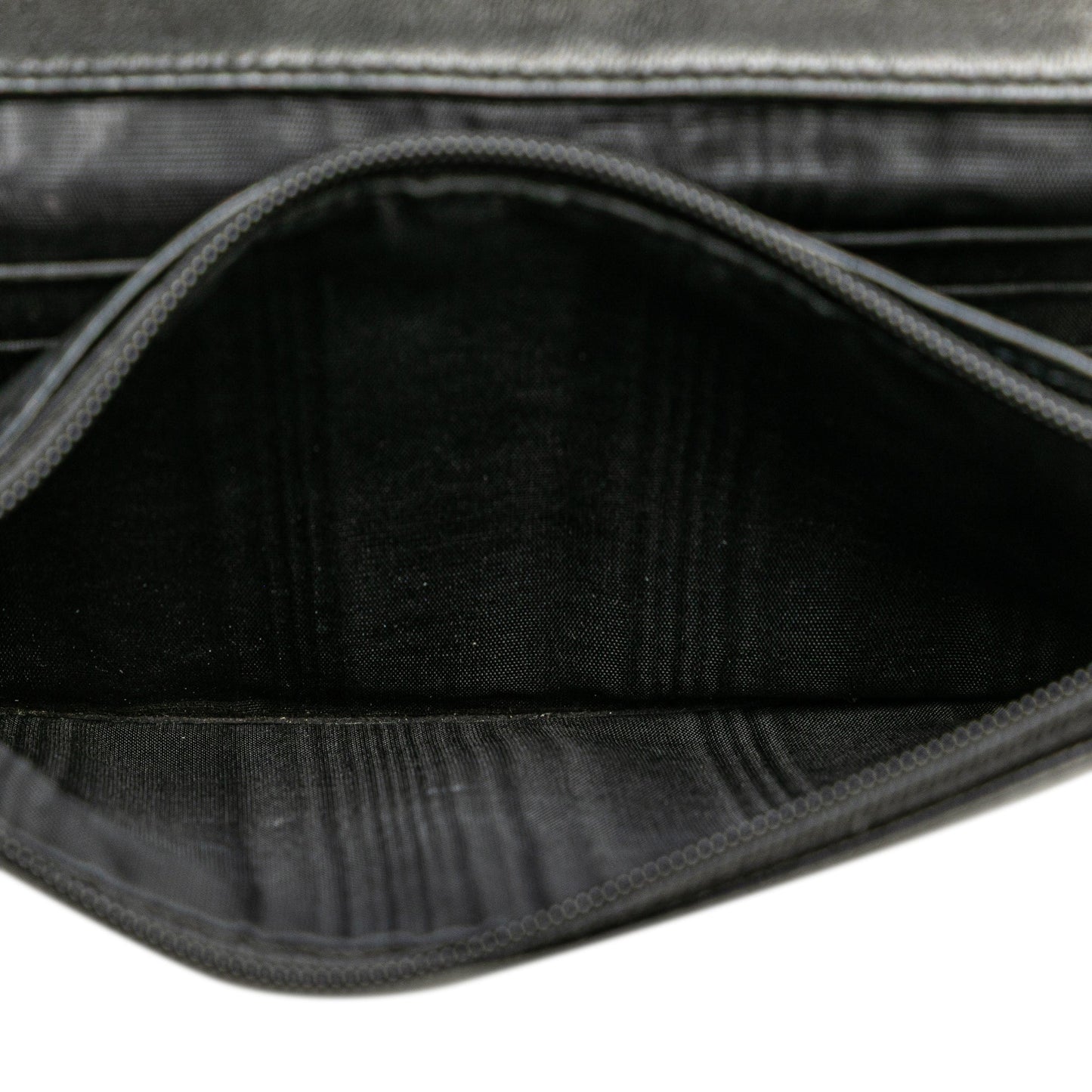 Chanel CC Caviar Wallet on Chain Black