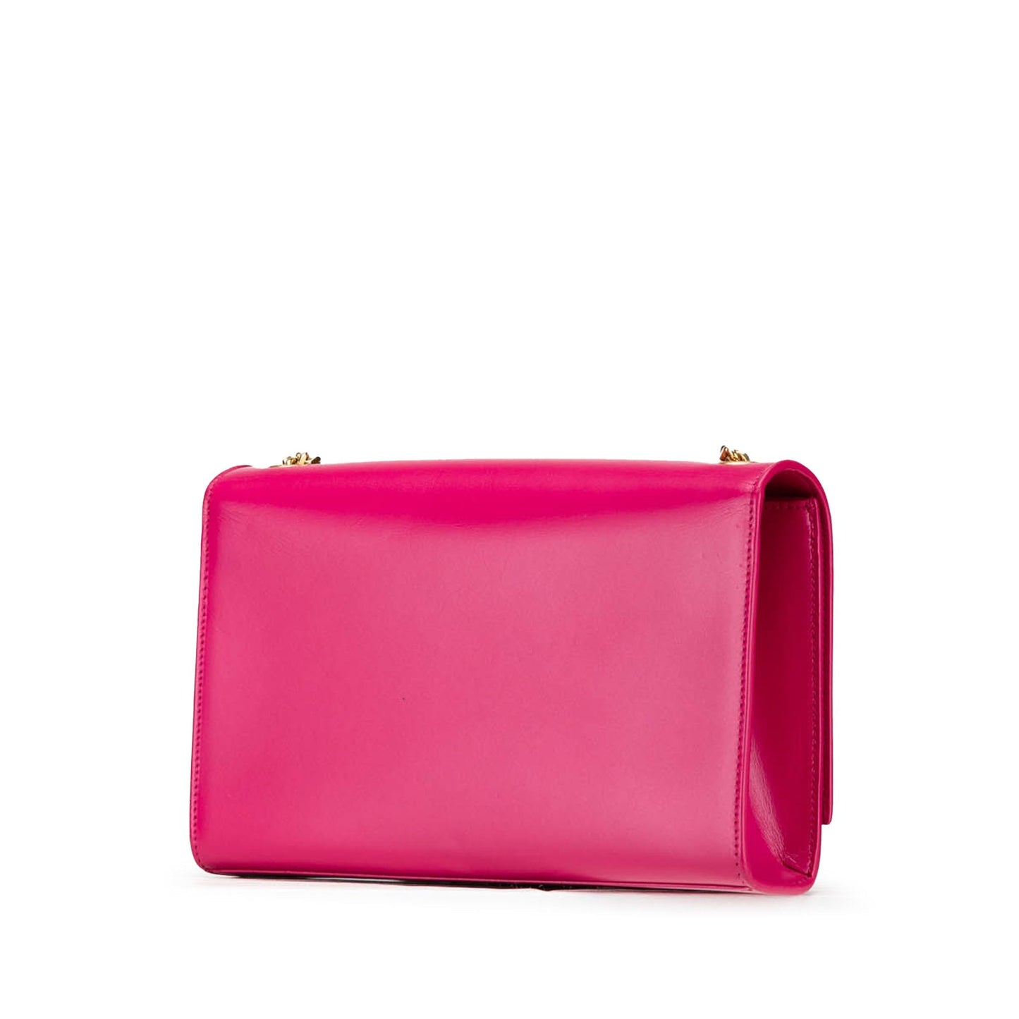 Saint Laurent Medium Smooth Calfskin Classic Monogram Kate Tassel Crossbody Pink