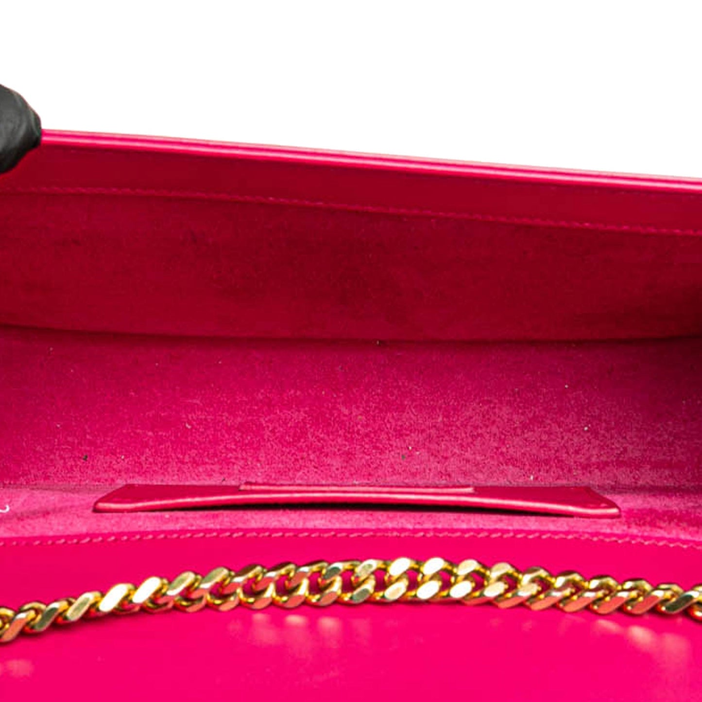 Saint Laurent Medium Smooth Calfskin Classic Monogram Kate Tassel Crossbody Pink