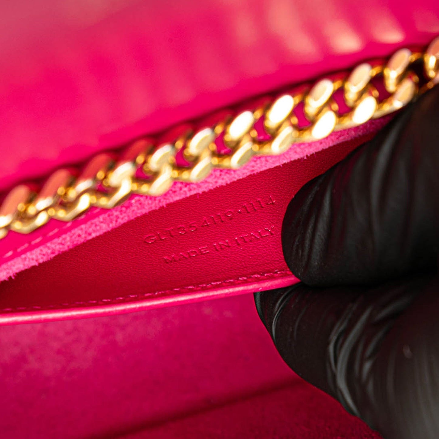 Saint Laurent Medium Smooth Calfskin Classic Monogram Kate Tassel Crossbody Pink