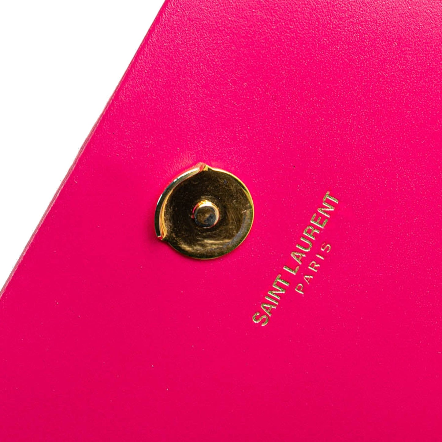 Saint Laurent Medium Smooth Calfskin Classic Monogram Kate Tassel Crossbody Pink