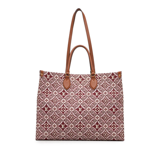 Louis Vuitton Monogram Since 1854 Onthego GM Red
