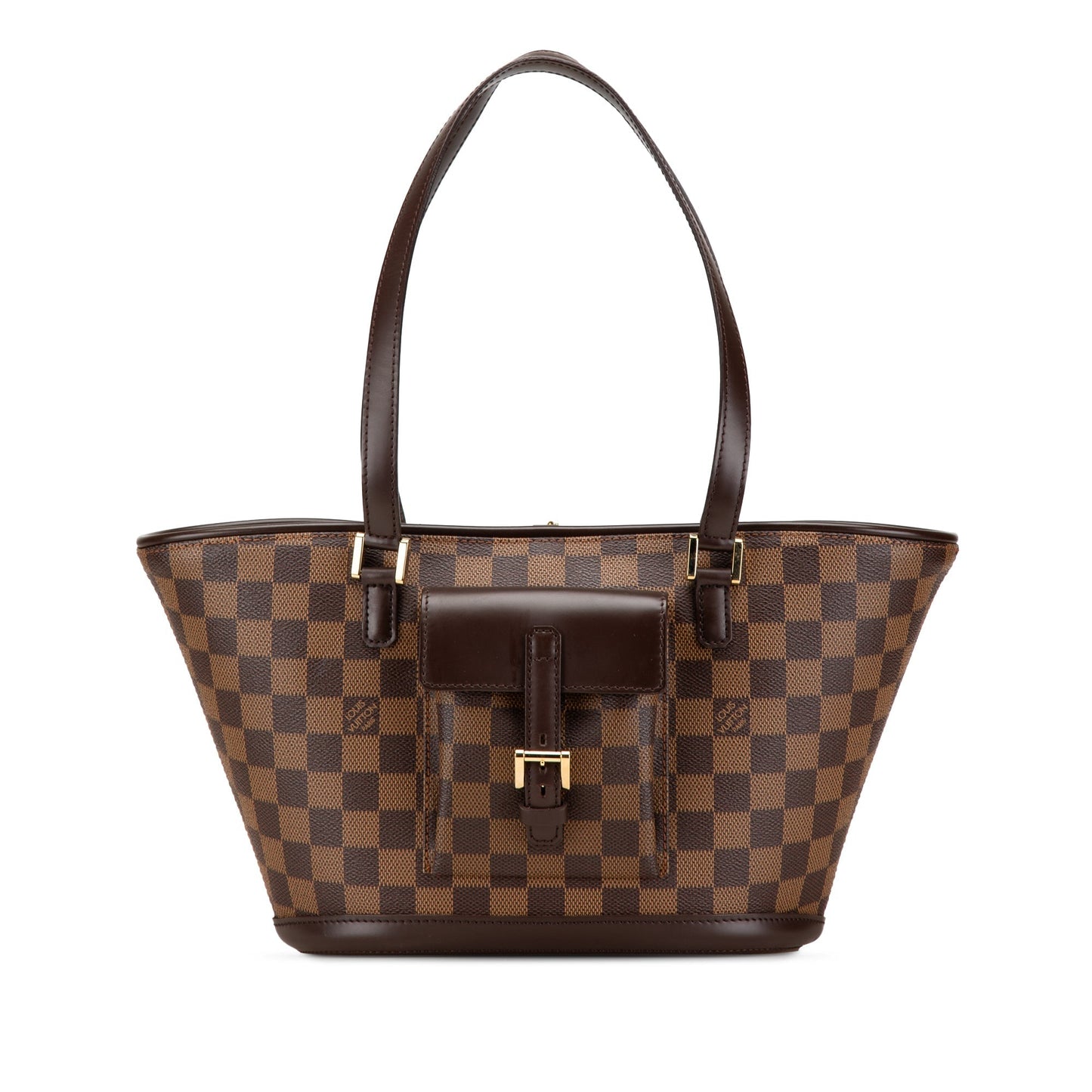 Louis Vuitton Damier Ebene Manosque PM Brown