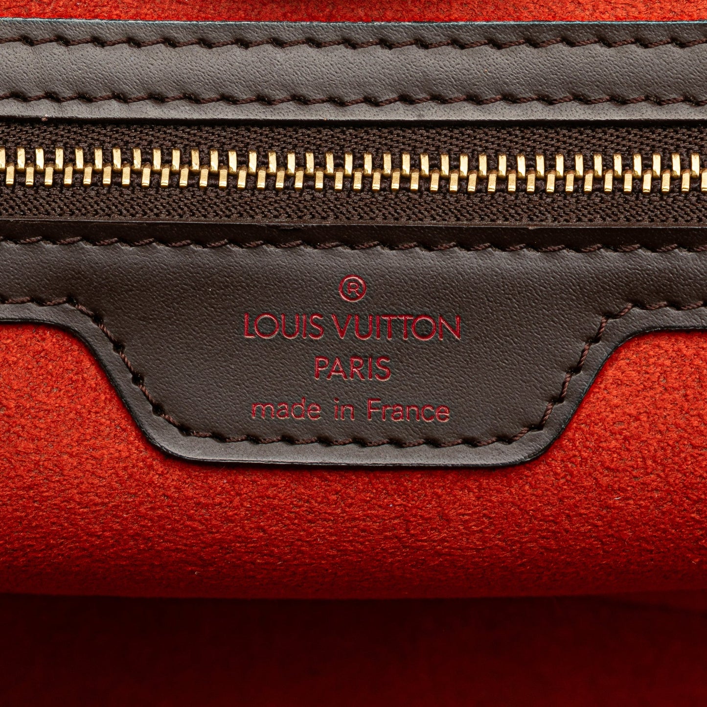 Louis Vuitton Damier Ebene Manosque PM Brown