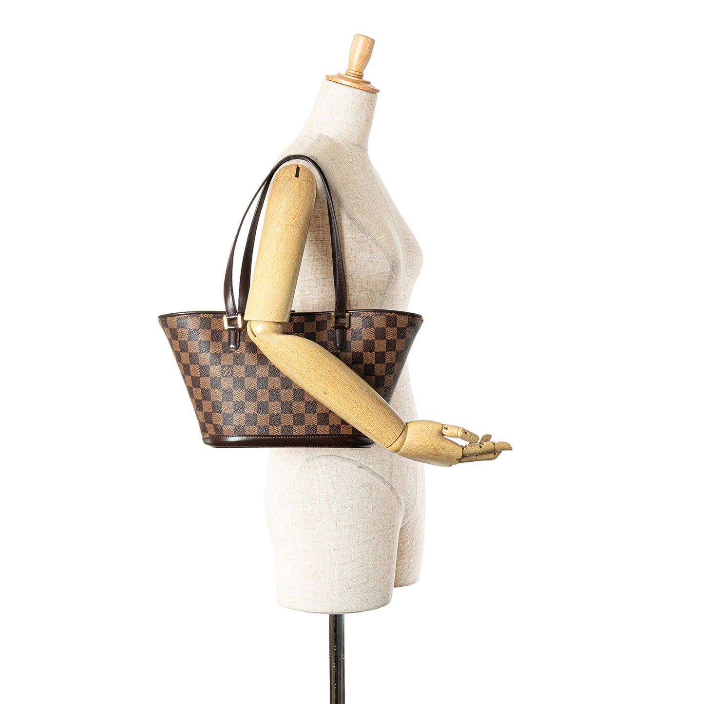 Louis Vuitton Damier Ebene Manosque PM Brown
