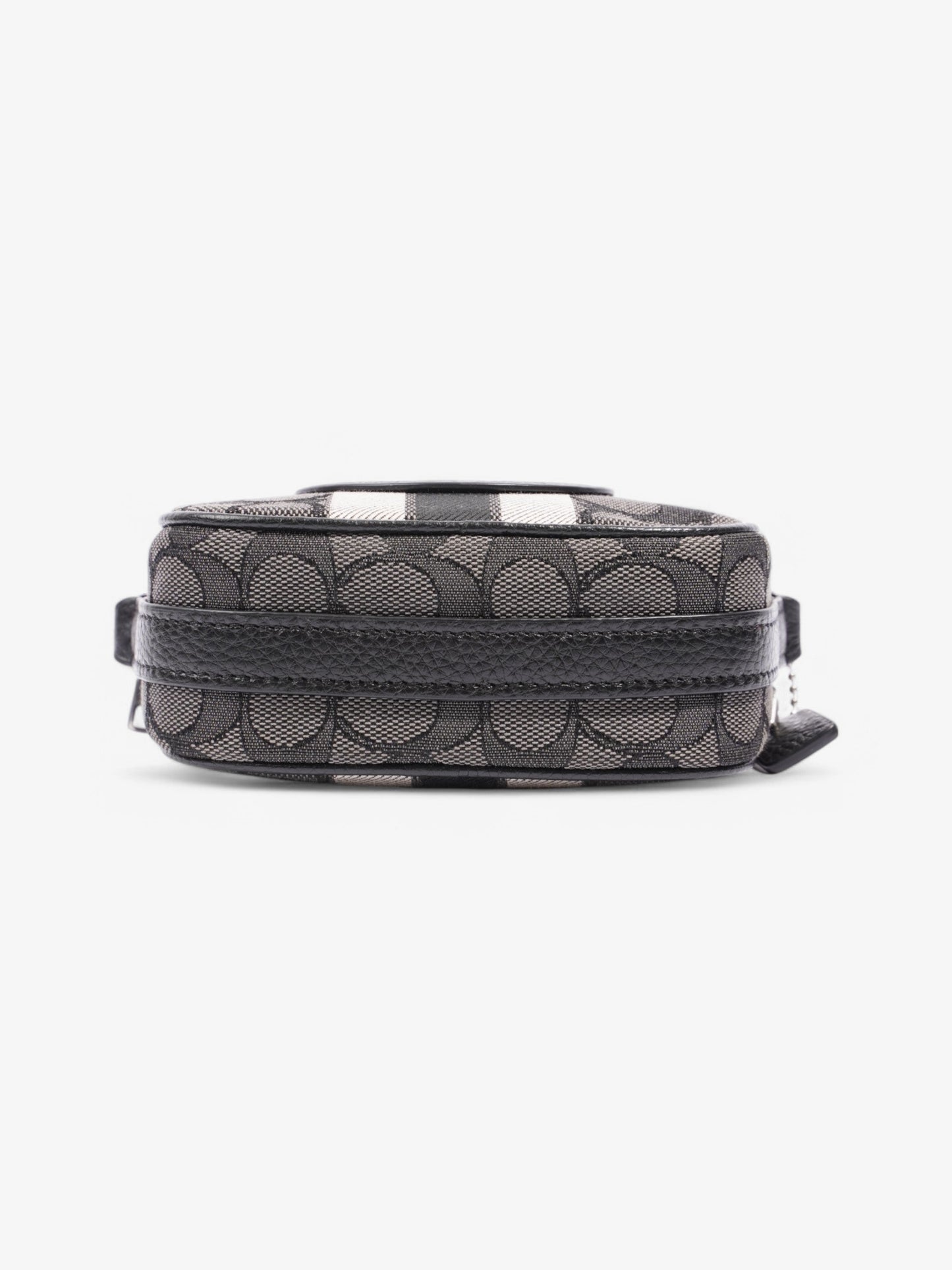 Coach Dempsey Camera Bag  Black / White Canvas