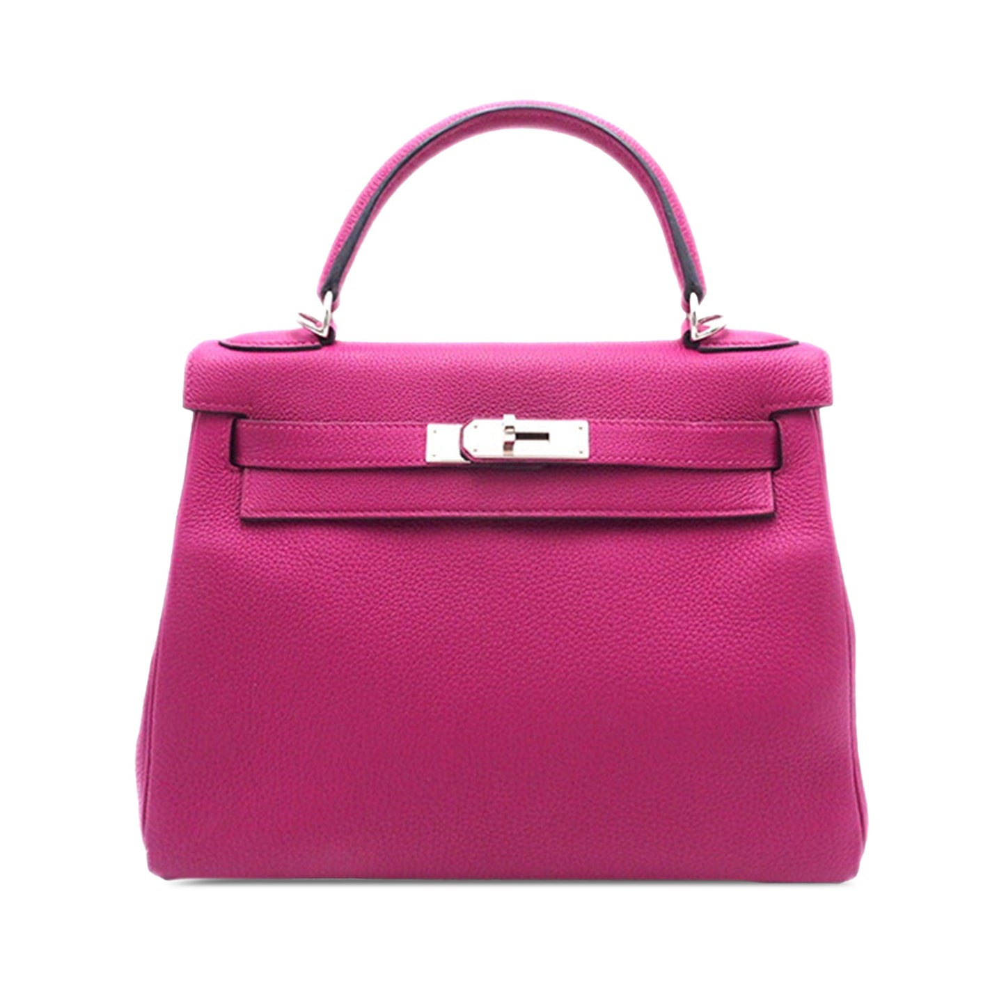 Hermès Togo Kelly II Retourne 28 Pink
