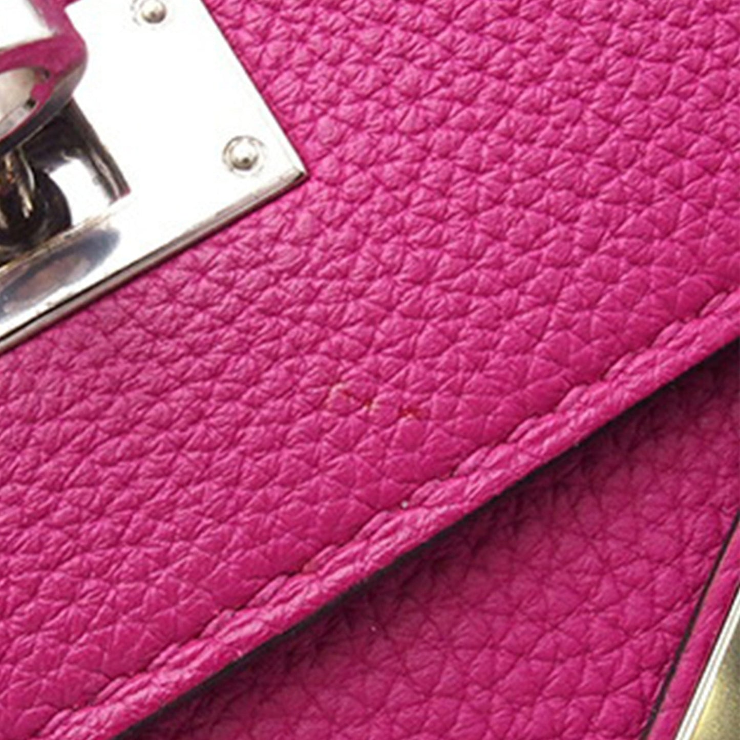 Hermès Togo Kelly II Retourne 28 Pink