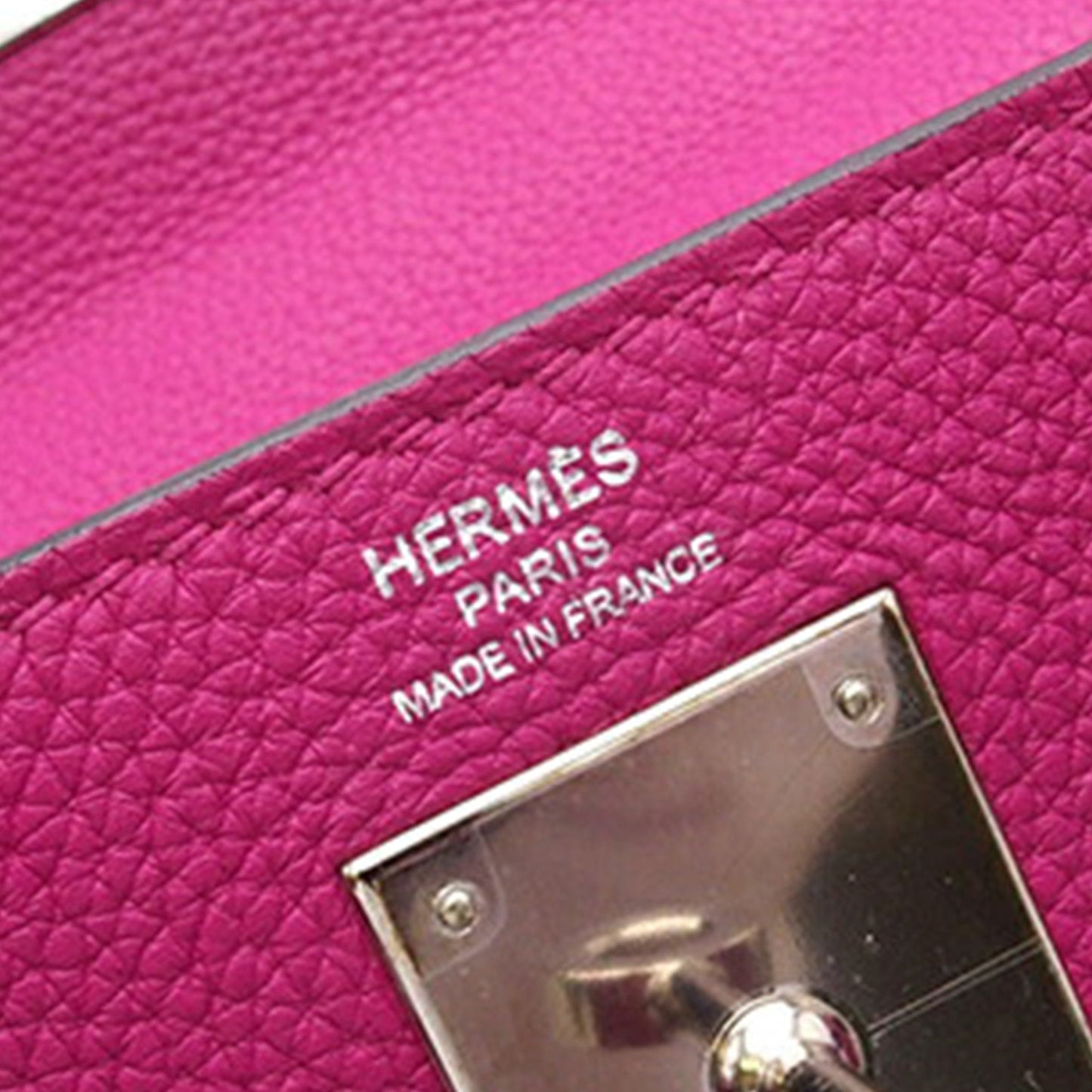 Hermès Togo Kelly II Retourne 28 Pink