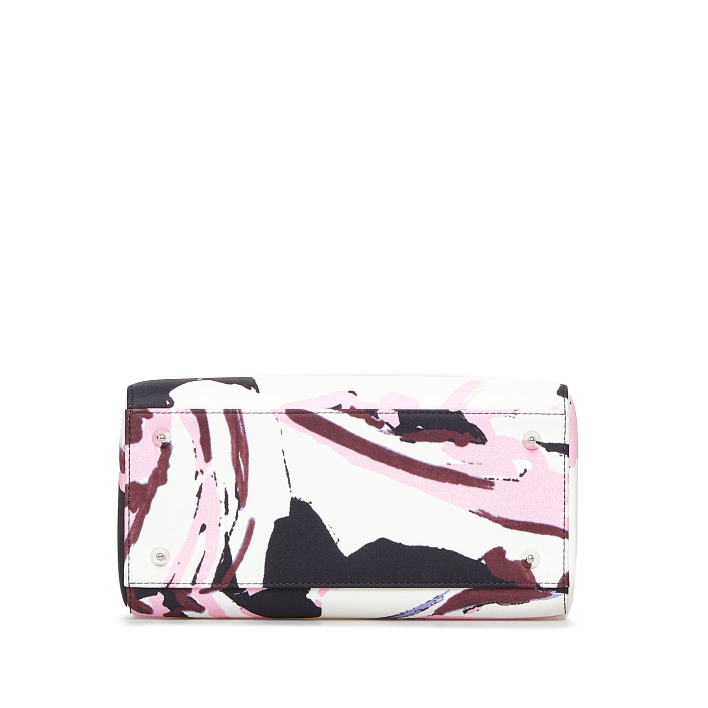 Dior Medium Canvas Floral Graffiti Lady Dior White