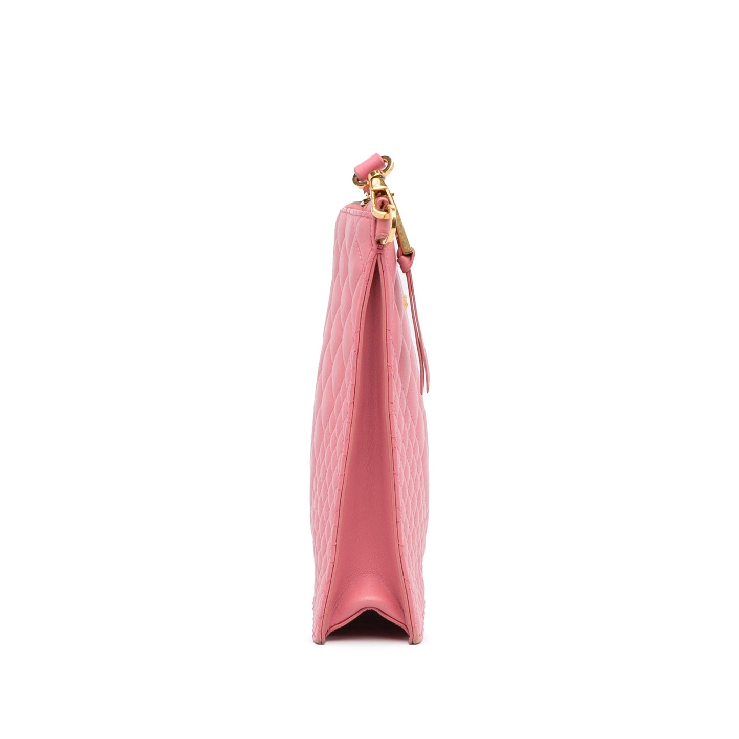 Versace Quilted Medusa Crossbody Pink
