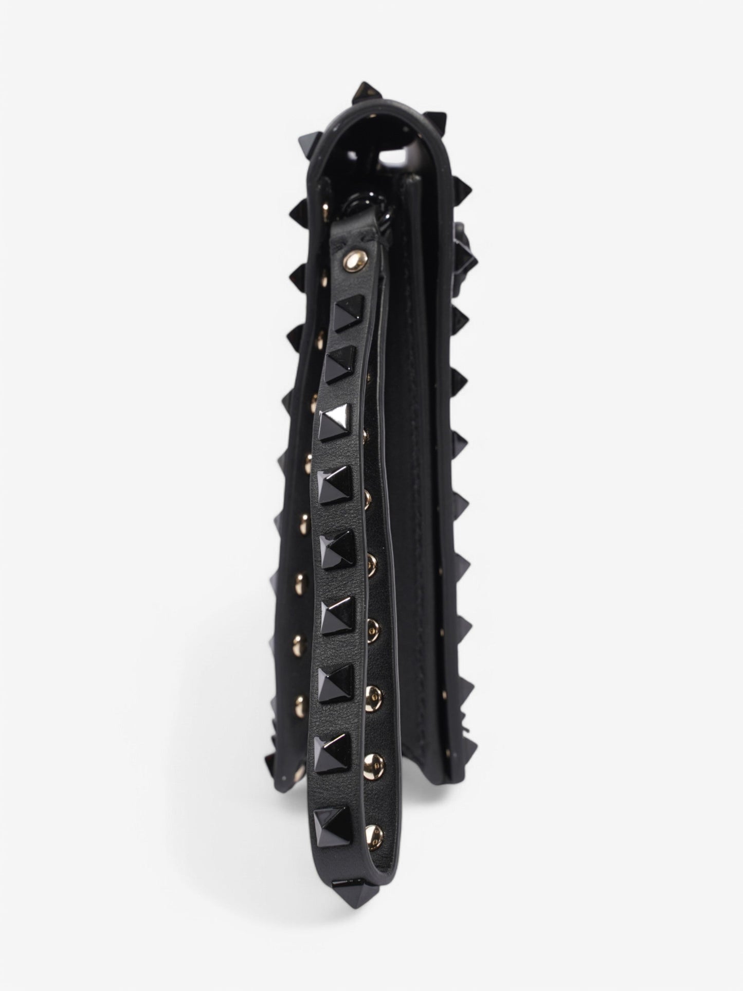 Valentino Rockstud clutch Black Leather