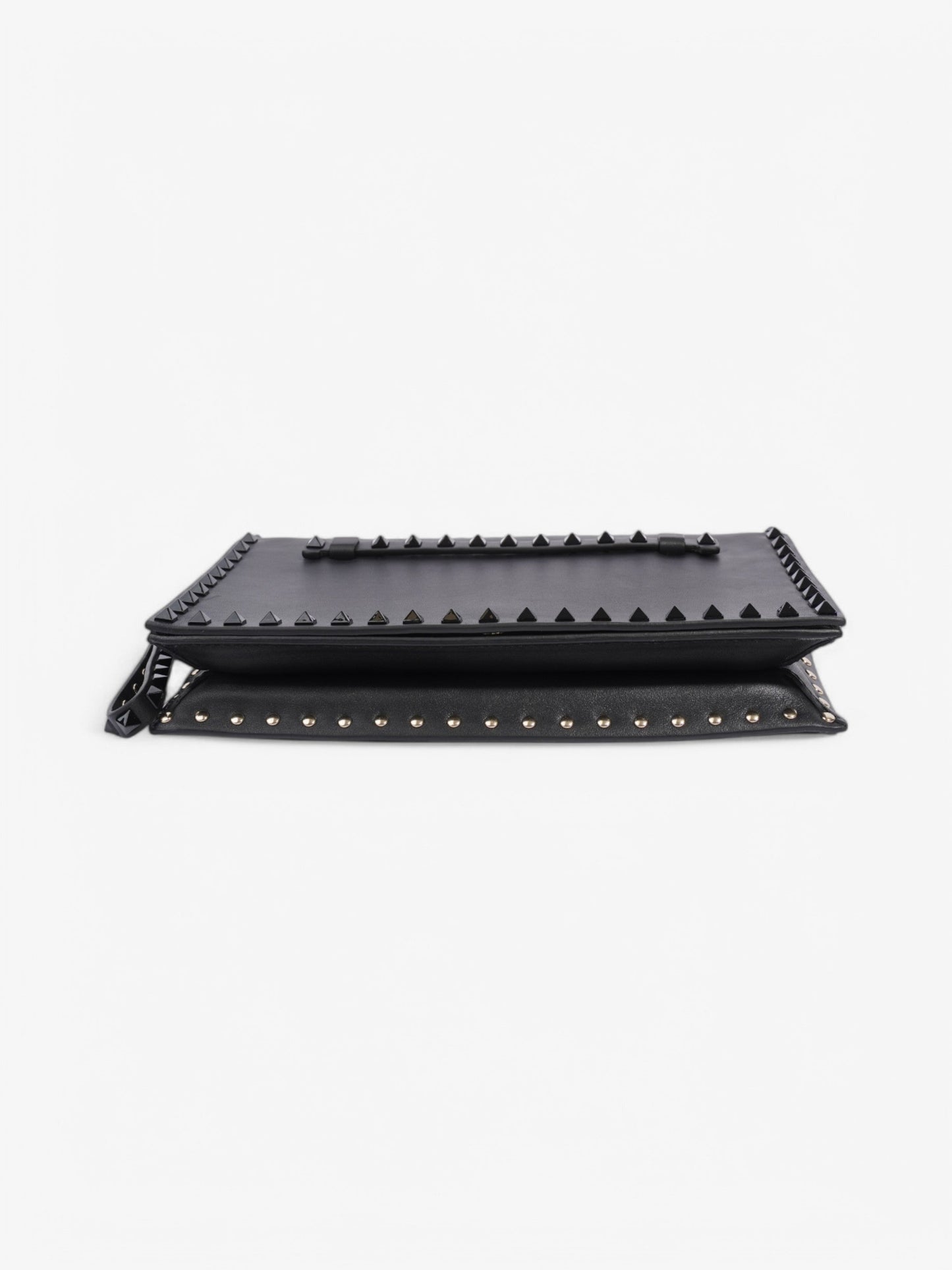 Valentino Rockstud clutch Black Leather