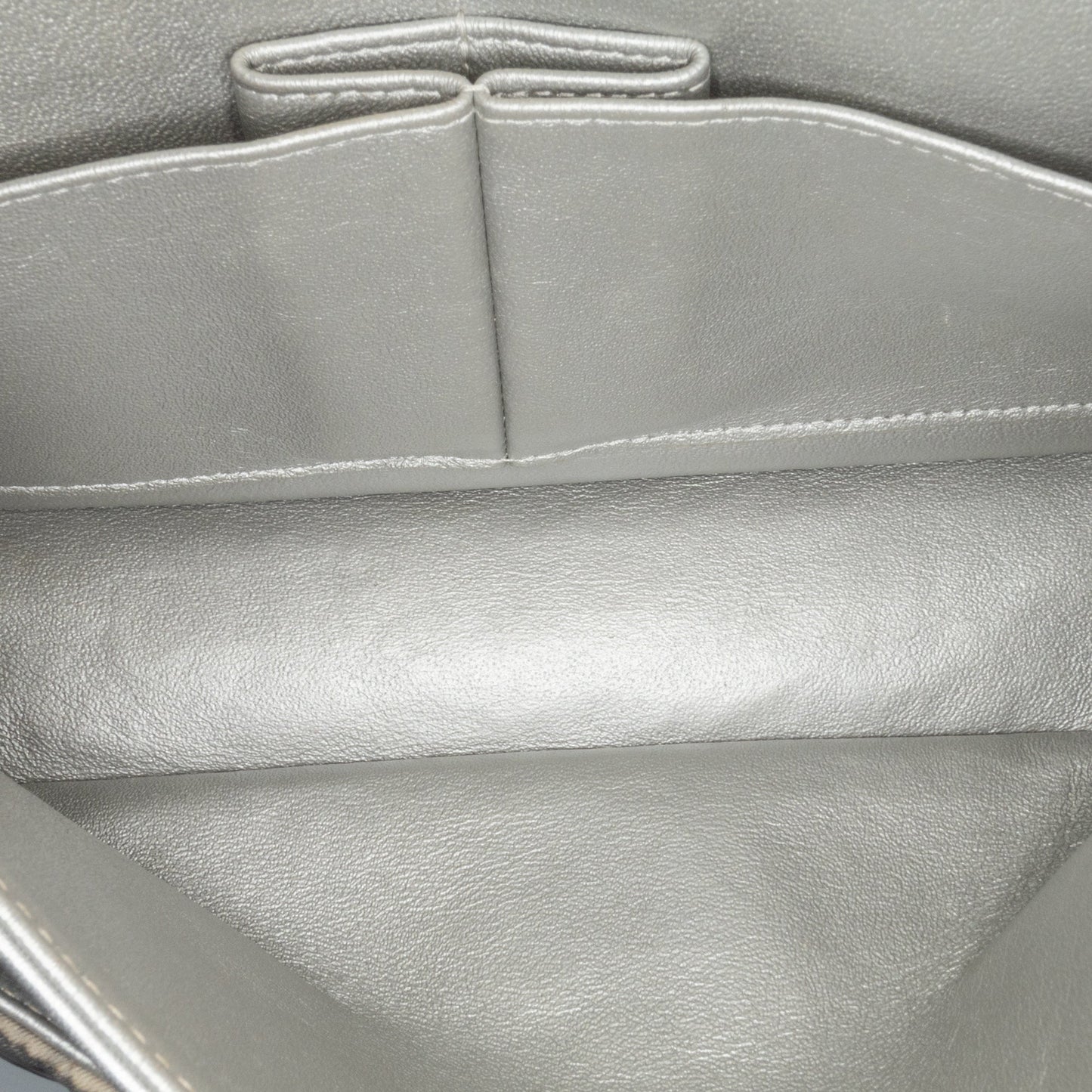 Chanel Medium Classic Nylon Cat Emoticon Double Flap White