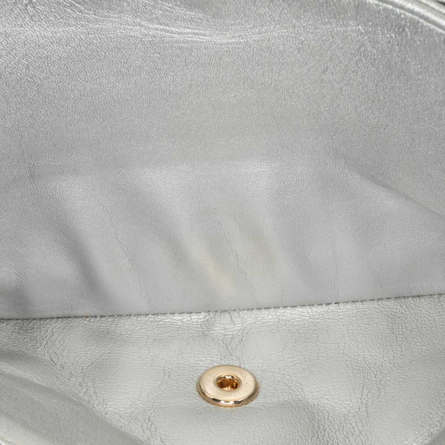 Chanel Medium Classic Nylon Cat Emoticon Double Flap White
