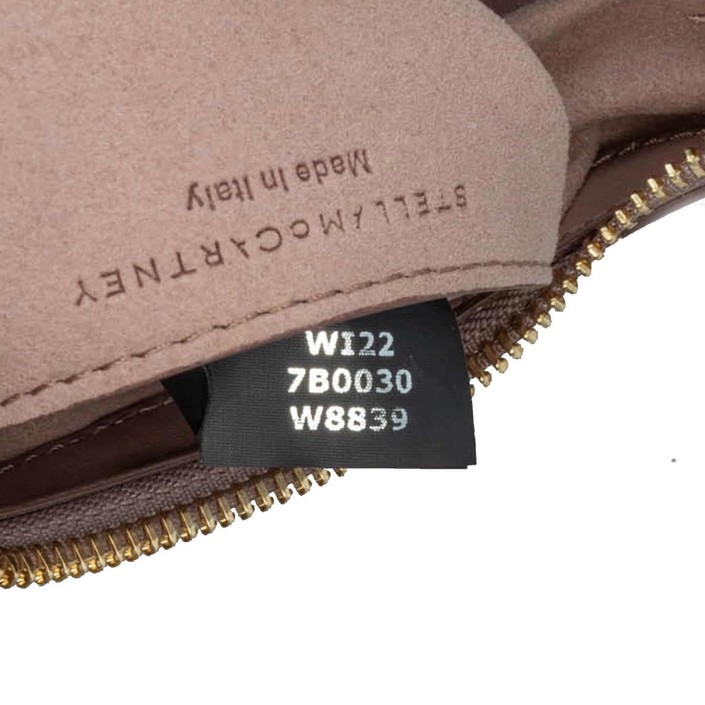 Stella McCartney Mini Frayme Zipped Satchel Brown