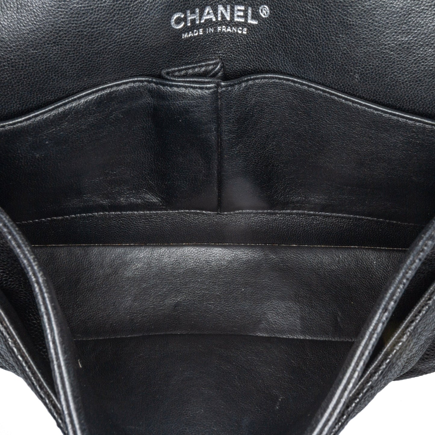 Chanel Medium Classic Caviar Double Flap Black