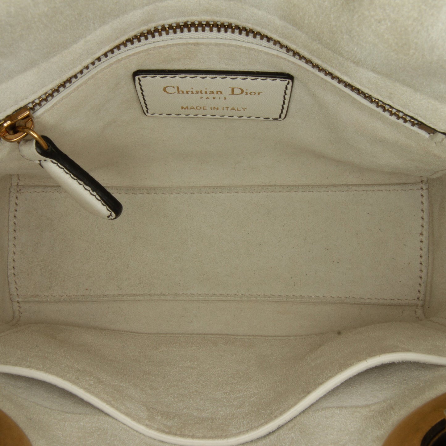 Dior Niki de Saint Phalle Mini Calfskin Lady Dior White