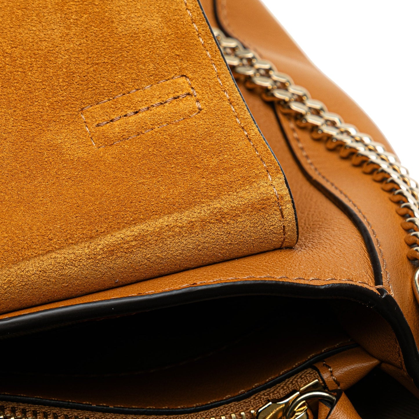 Chloé Small Leather Faye Day Satchel Brown