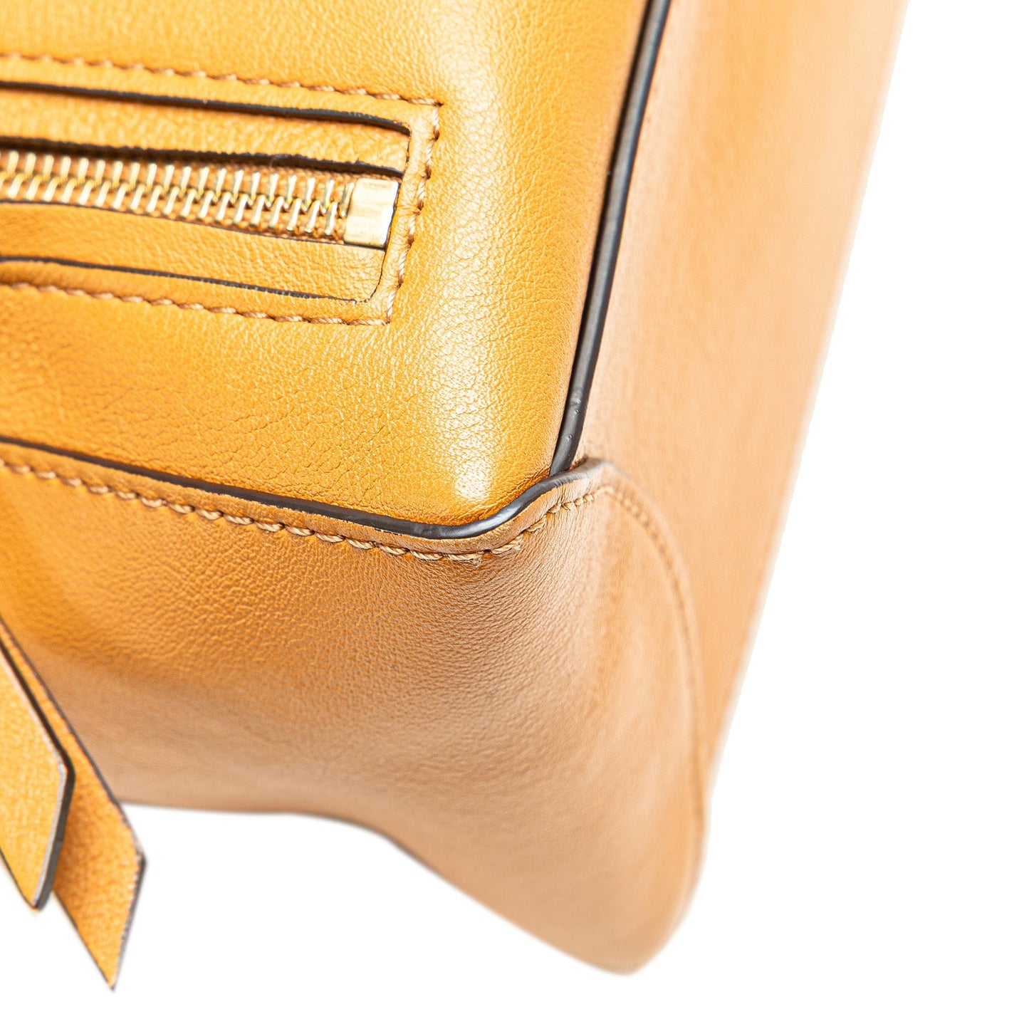 Chloé Small Leather Faye Day Satchel Brown