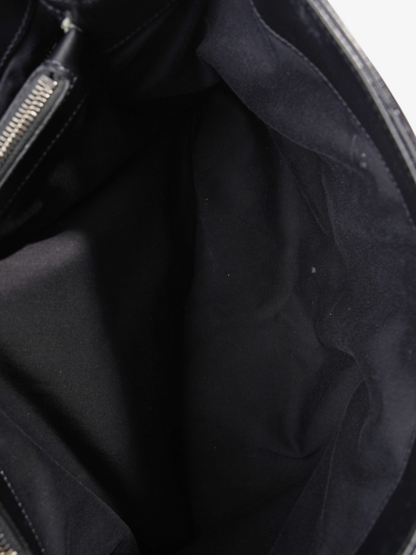 Saint Laurent Loulou Black Leather Large