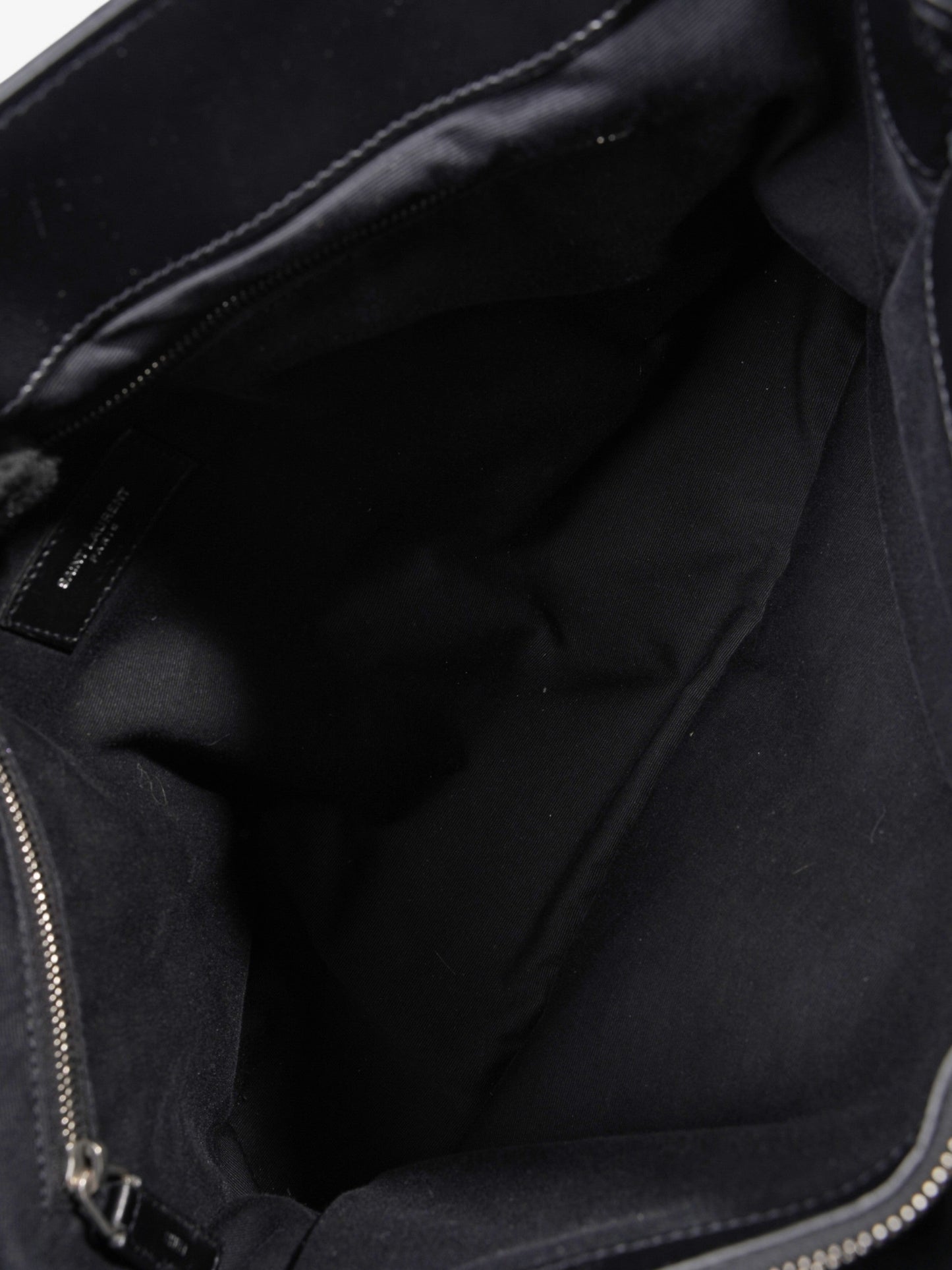 Saint Laurent Loulou Black Leather Large