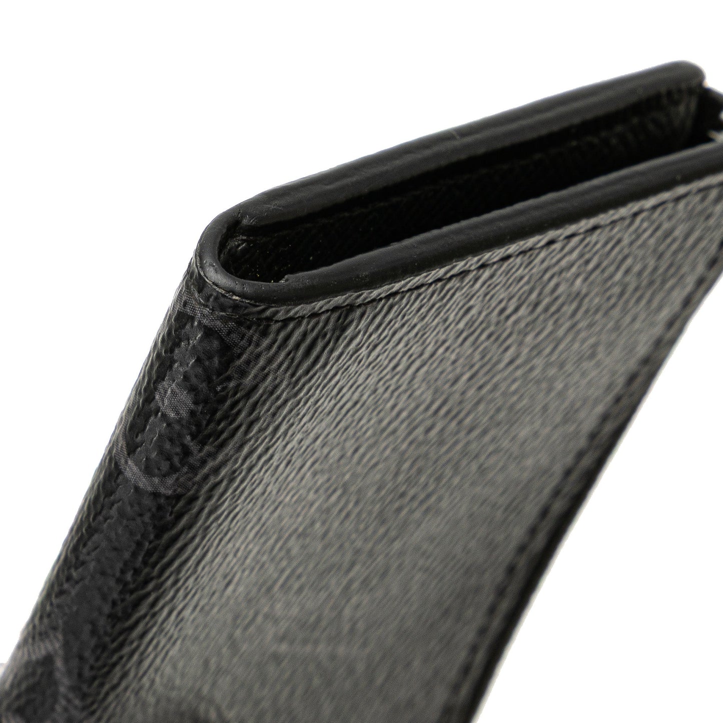 Louis Vuitton Monogram Eclipse Zippy Coin Purse Black