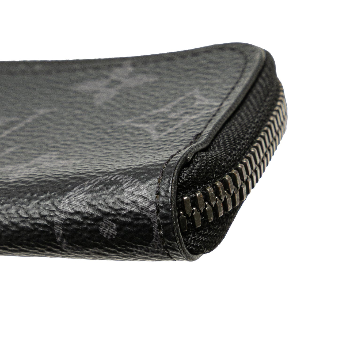 Louis Vuitton Monogram Eclipse Zippy Coin Purse Black