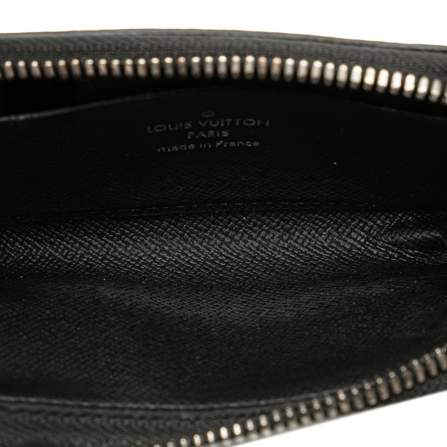 Louis Vuitton Monogram Eclipse Zippy Coin Purse Black
