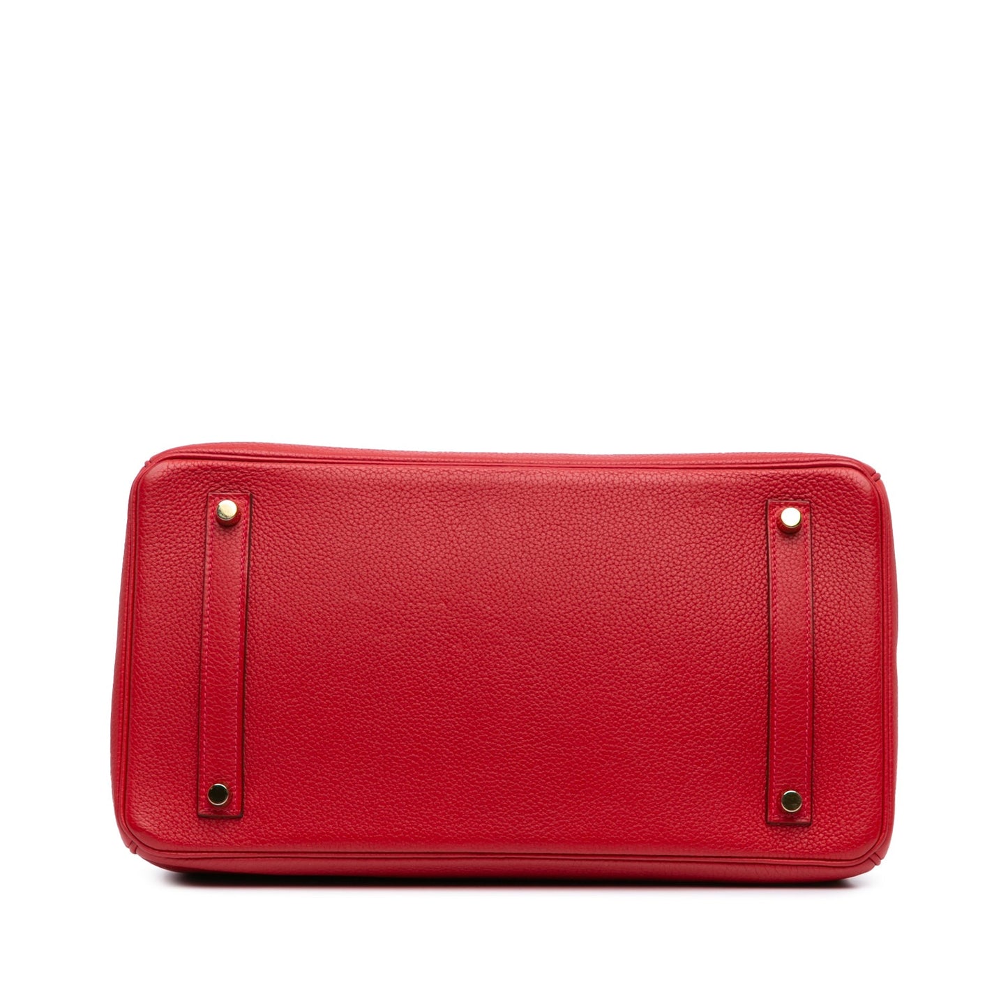 Hermès Togo Birkin Retourne 35 Red