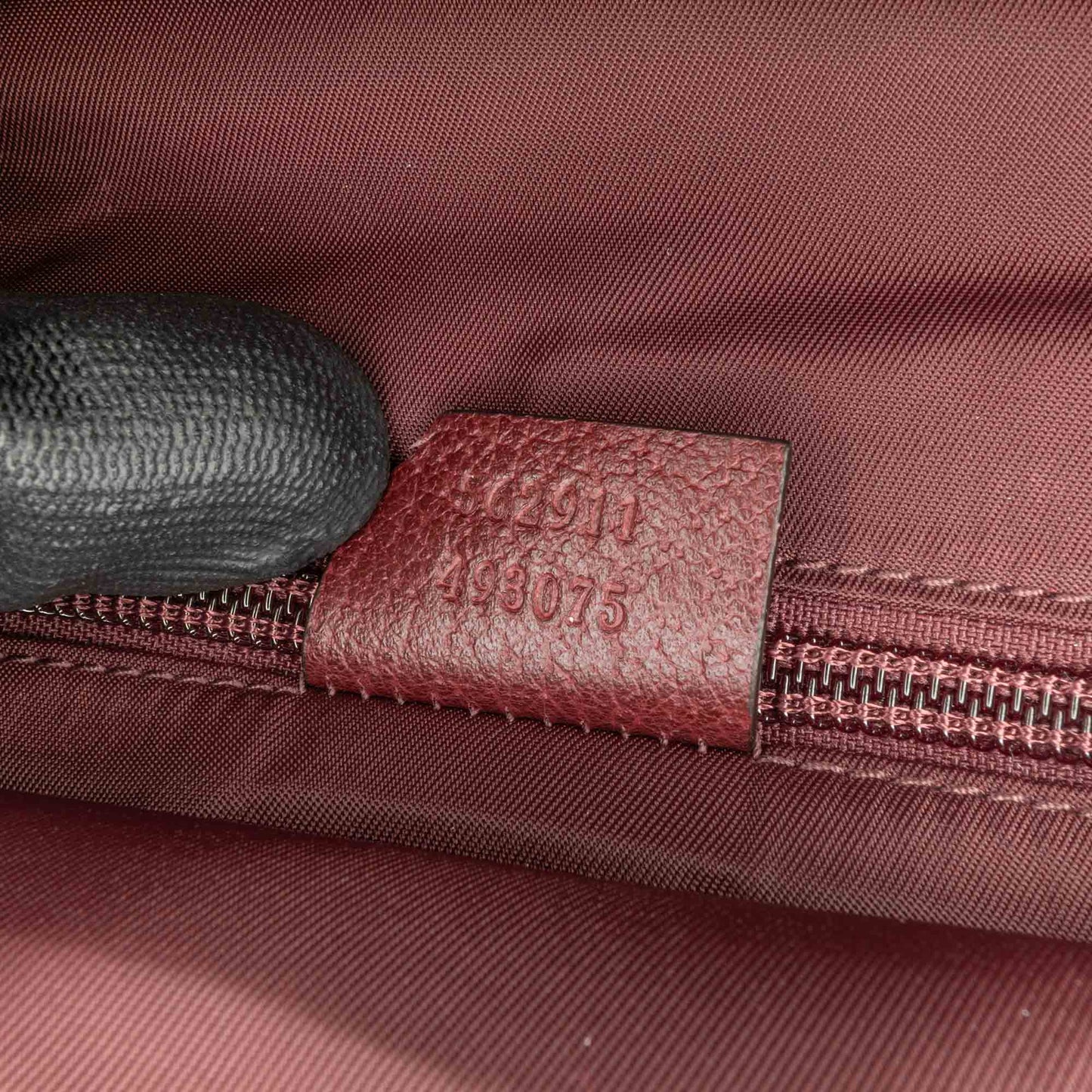 Gucci Large GG Velvet Heart Alpina Backpack Red