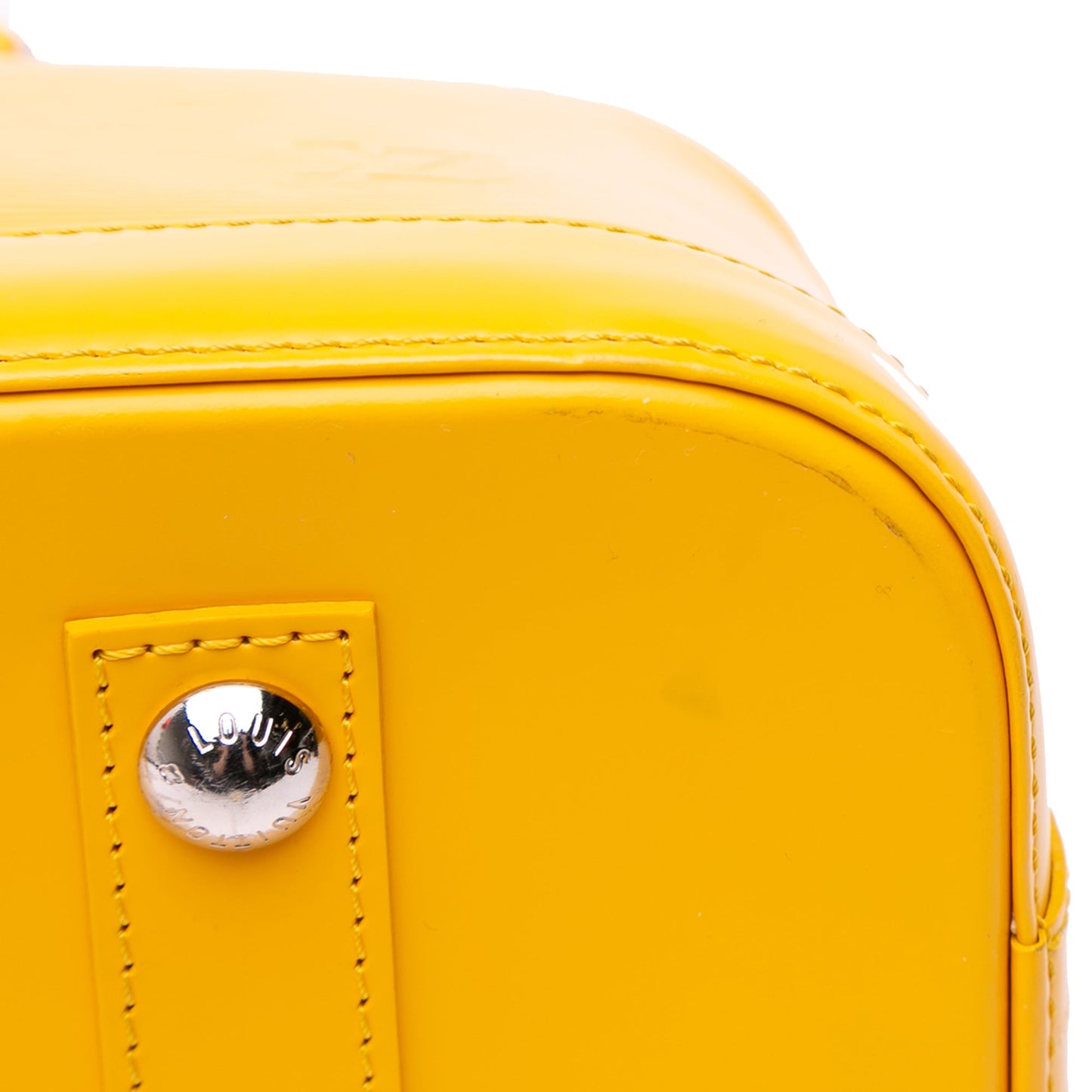 Louis Vuitton Epi Alma PM Yellow