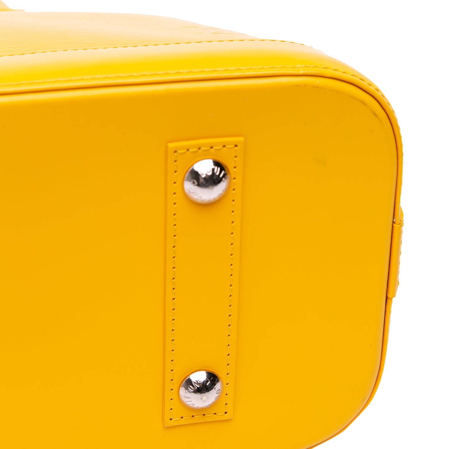 Louis Vuitton Epi Alma PM Yellow