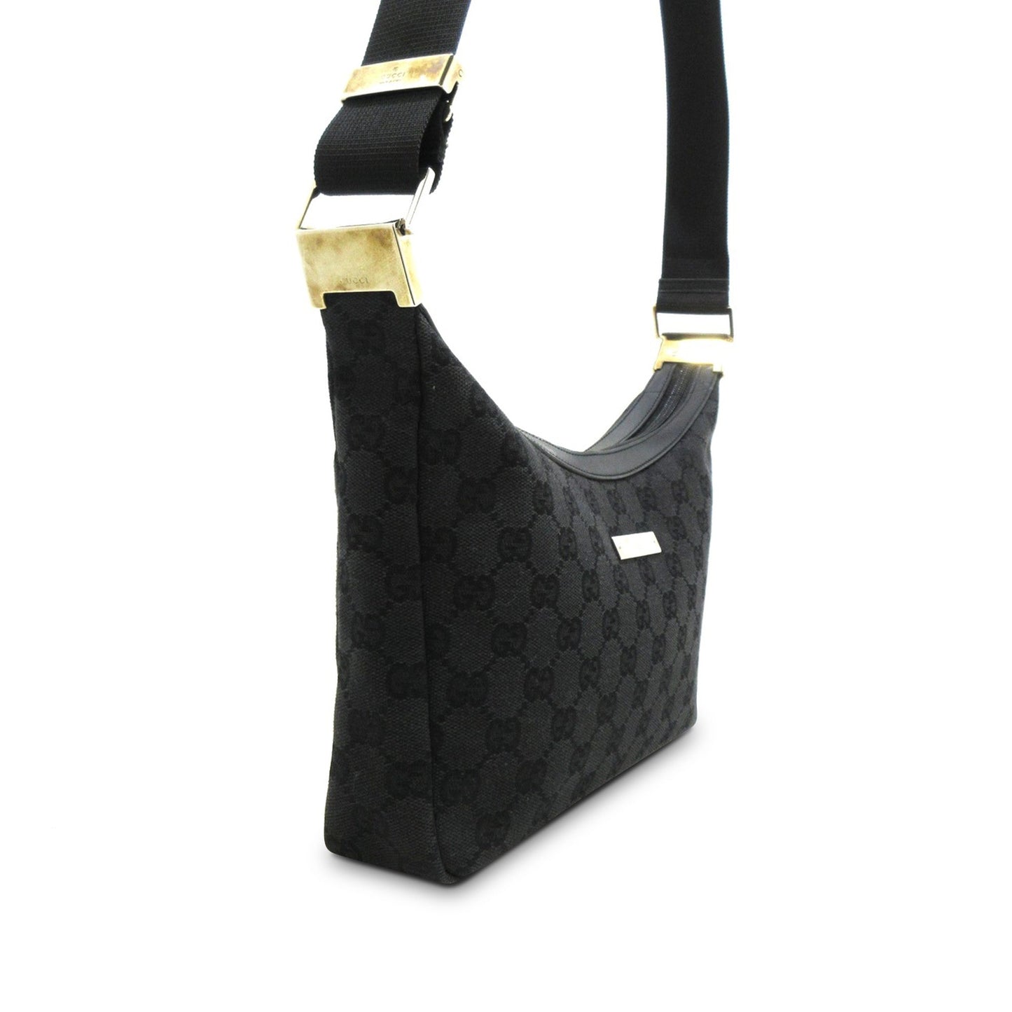 Gucci GG Canvas Crossbody Black