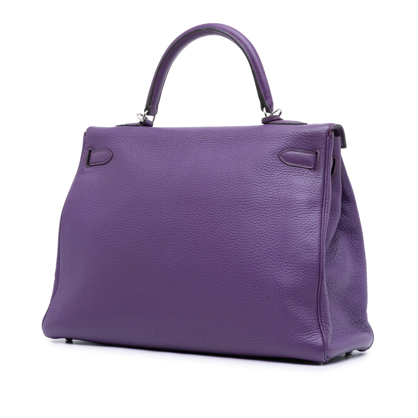 Hermès Togo Kelly II Retourne 35 Purple