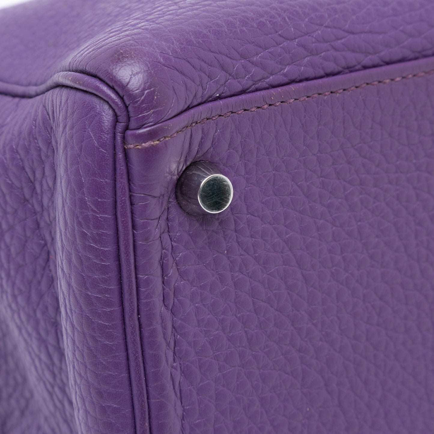 Hermès Togo Kelly II Retourne 35 Purple
