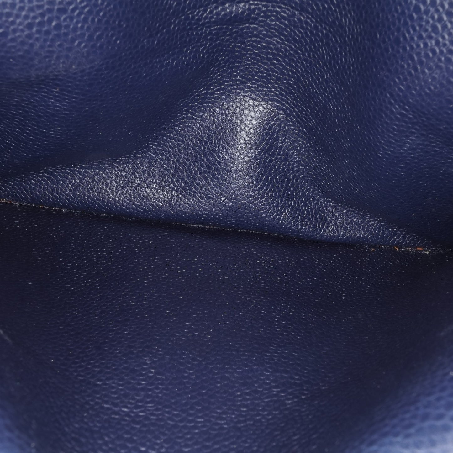 Chanel Medium Classic Caviar Double Flap Blue