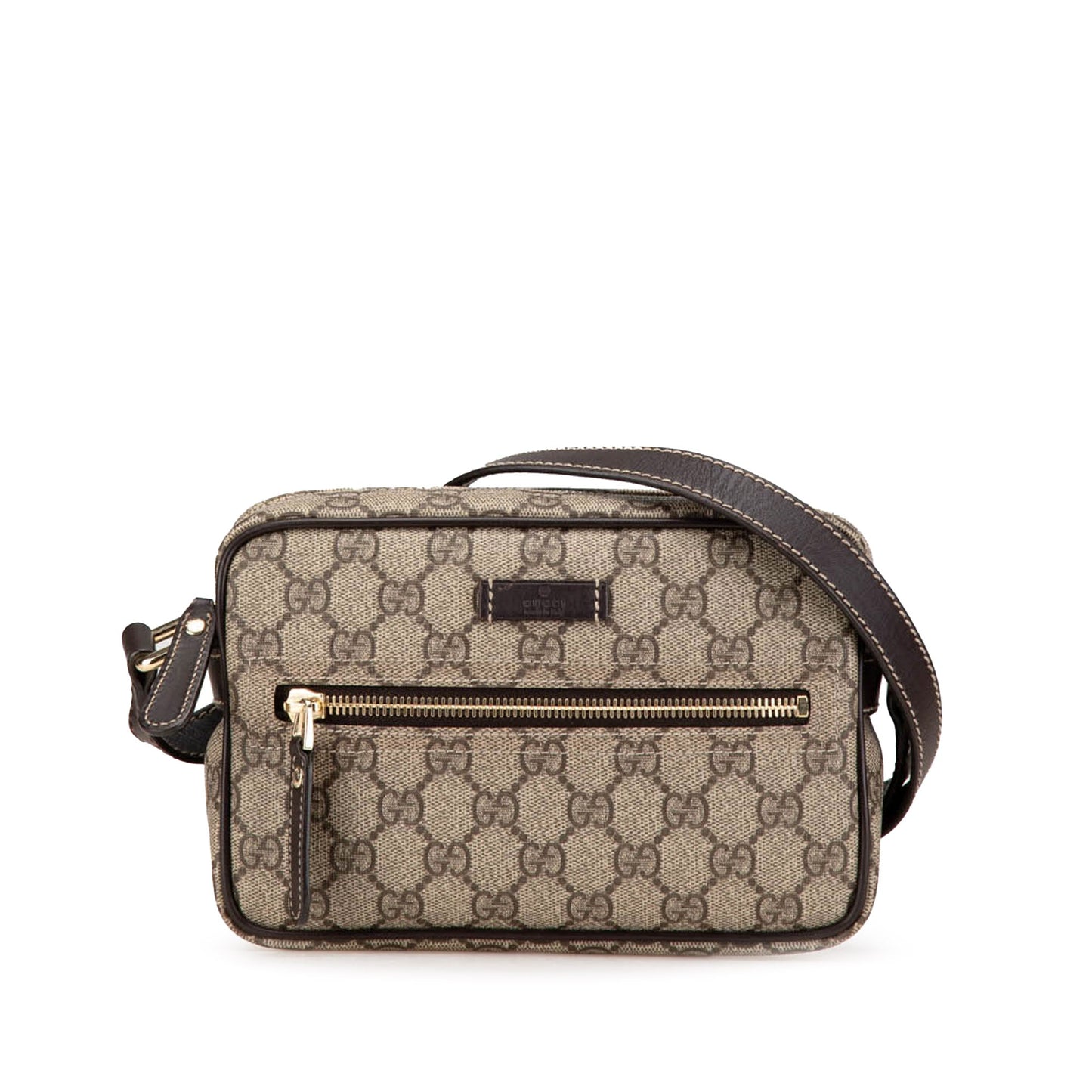 Gucci GG Supreme Crossbody Brown