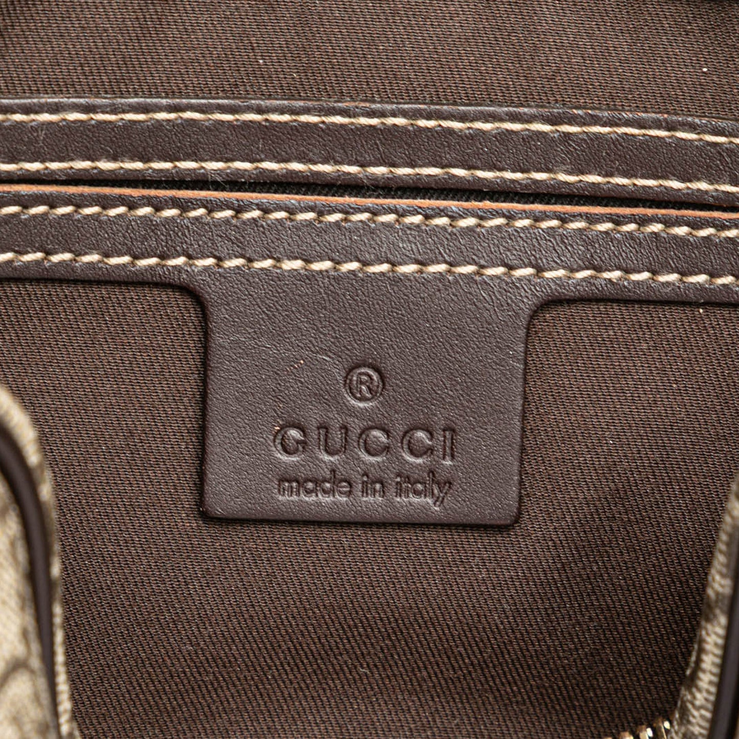 Gucci GG Supreme Crossbody Brown