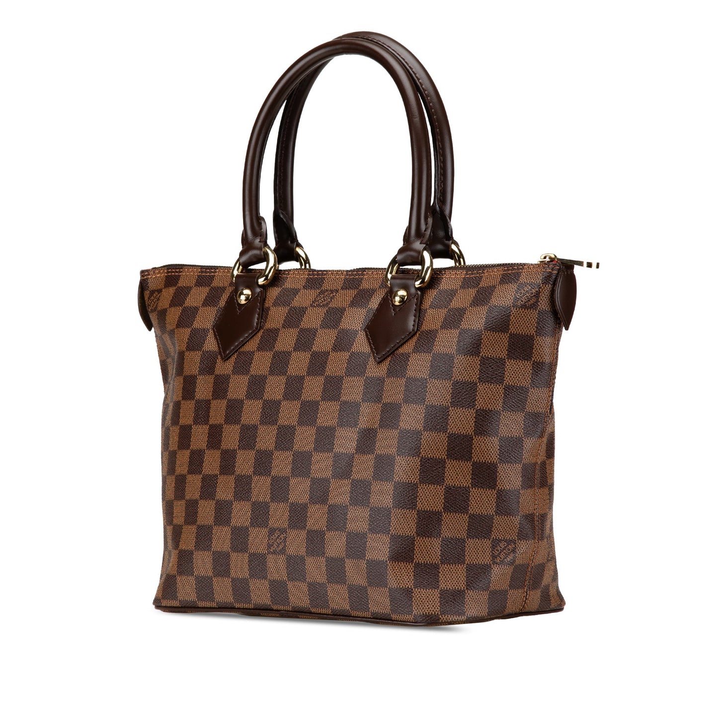 Louis Vuitton Damier Ebene Saleya PM Brown