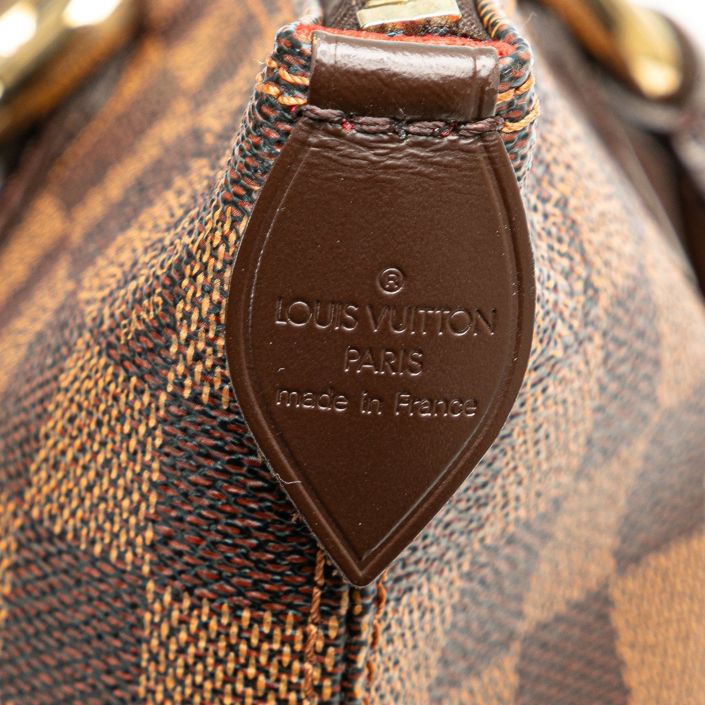 Louis Vuitton Damier Ebene Saleya PM Brown