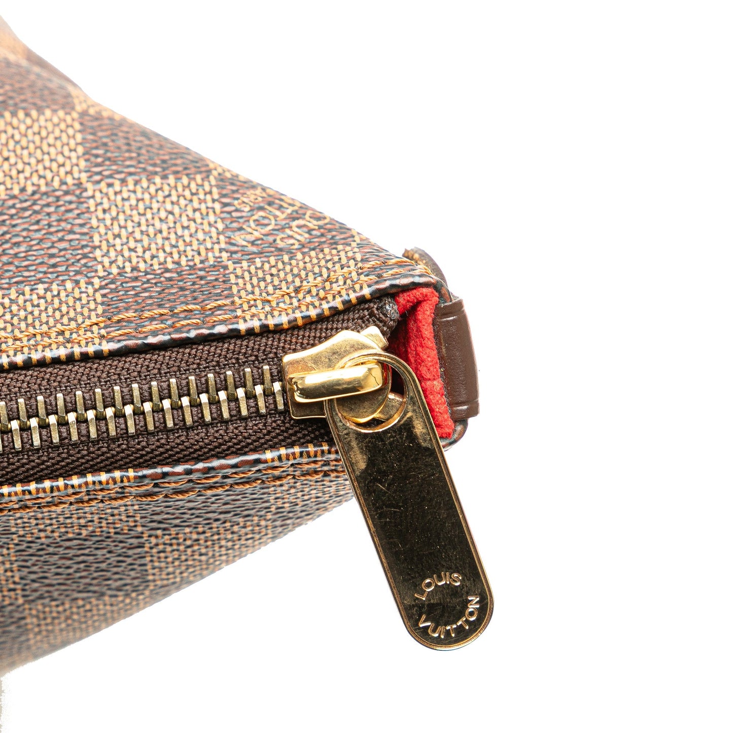 Louis Vuitton Damier Ebene Saleya PM Brown