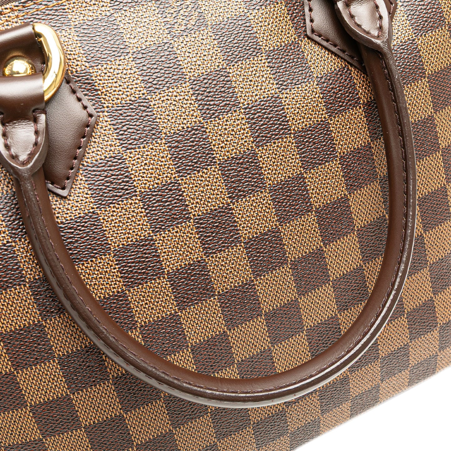 Louis Vuitton Damier Ebene Saleya PM Brown