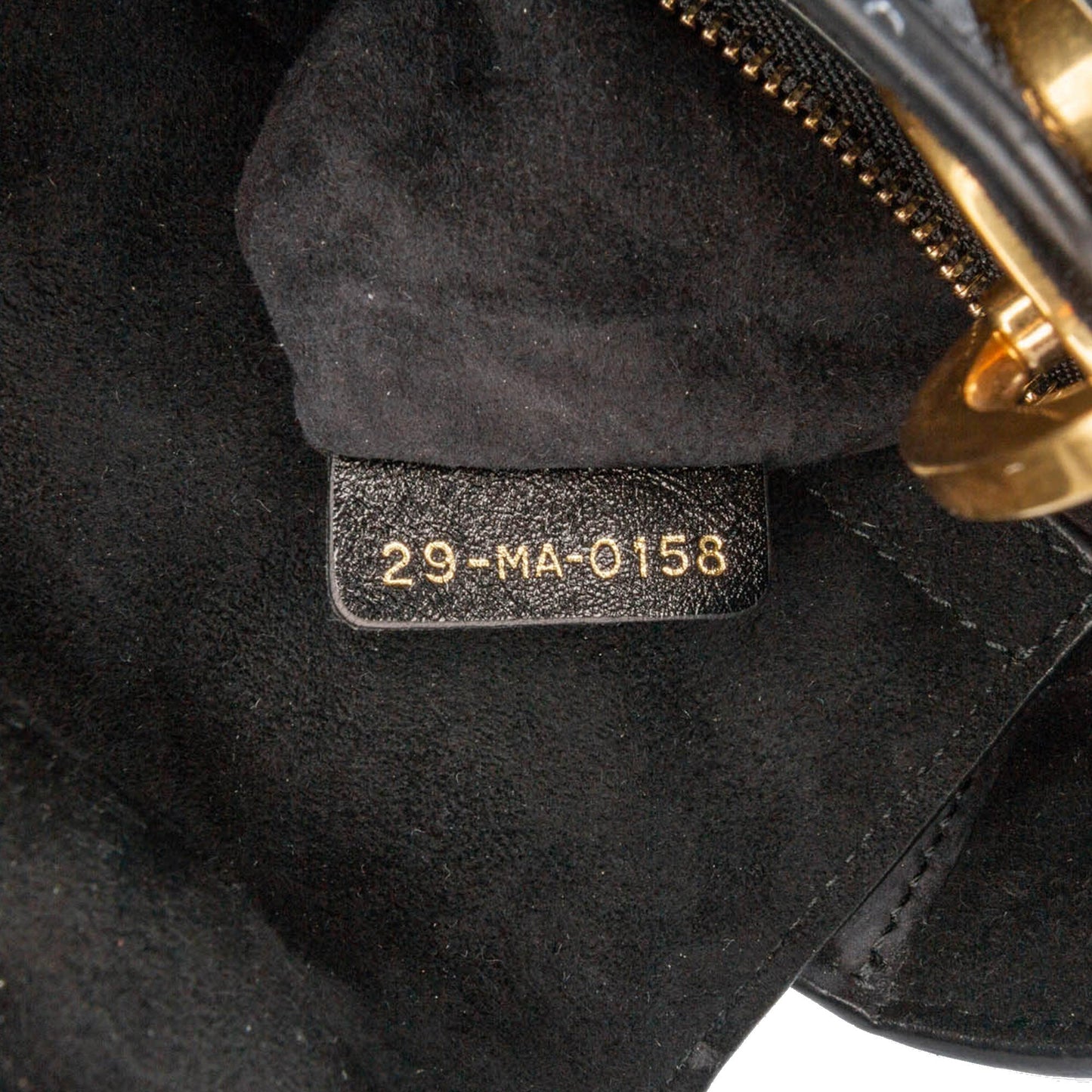 Dior Small Crinkled Patent Cannage My ABCDior Lady Dior Black